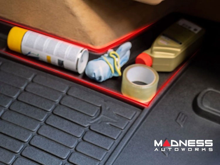 Cargo Liner Fits Fiat Fiorino 2007-2019 Carpeted | Waterproof Odorless Cargo Mat